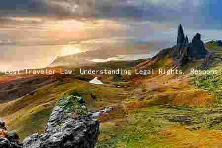 Lost Traveler Law: Understanding Legal Rights, Responsibilities, and Best Practices for Finding Them
