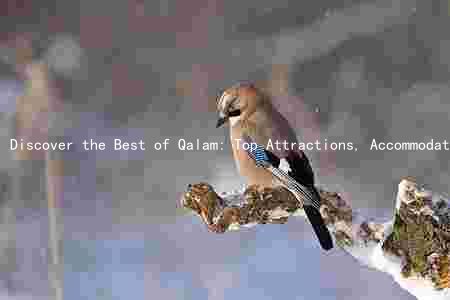 Discover the Best of Qalam: Top Attractions, Accommodations, and Cultural Highlights