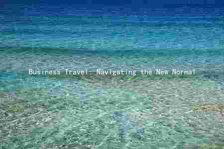 Business Travel: Navigating the New Normal